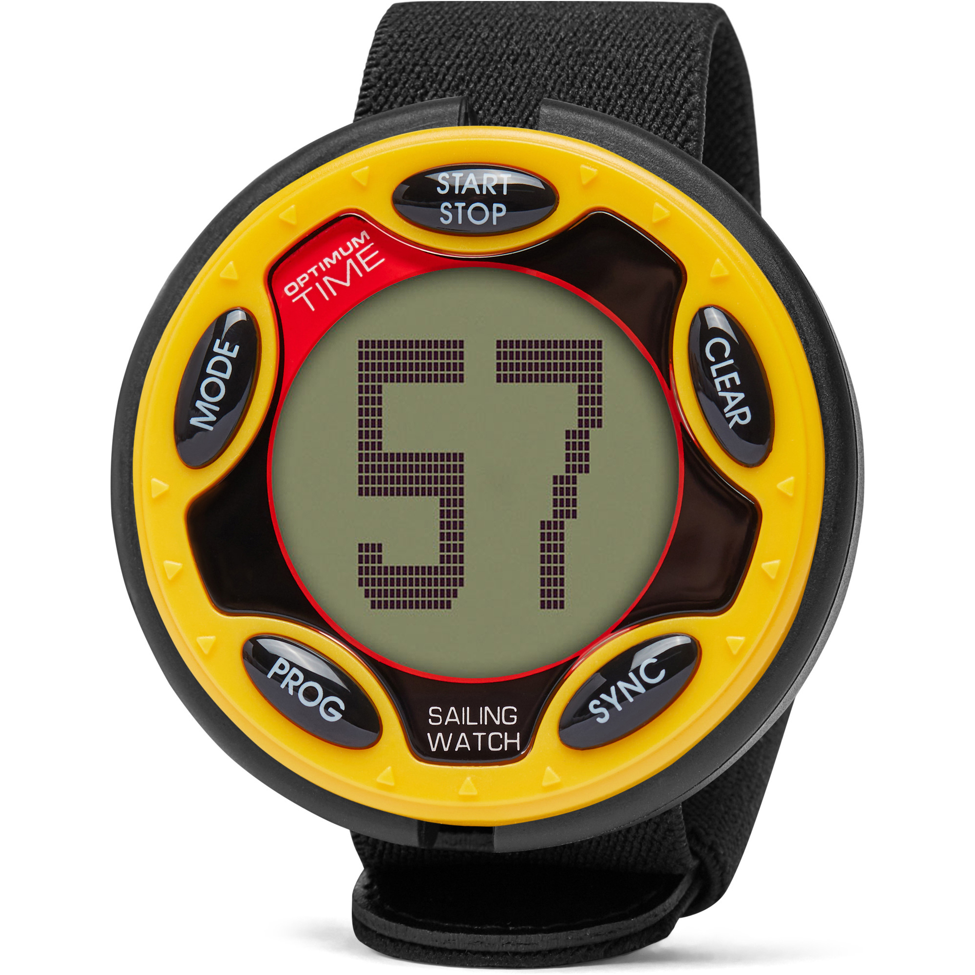 2025 Optimum Time Series 14 Rechargeable Sailing Watch OS145 - Yellow